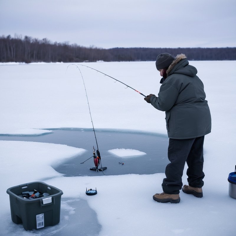 Ice fishing evolution gaming in United Kigdom
